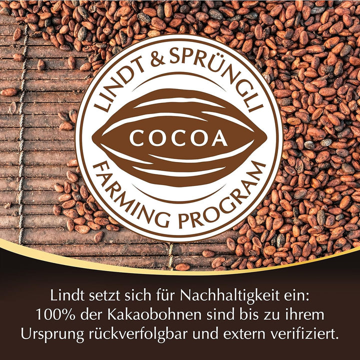 Ciocolată Lindt LINDOR bile de ciocolată neagră, 400 grame Bomboane de Ciocolata Naty Shop