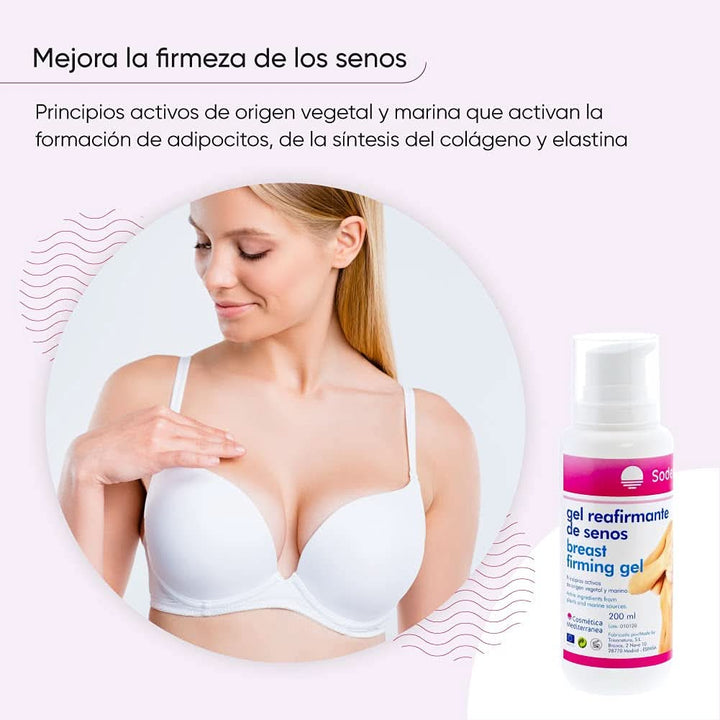 Cremă pentru fermitatea sânilor și a pielii cu ingrediente active de origine naturală, 200 ml Cosmetice si Infrumusetare Naty Shop
