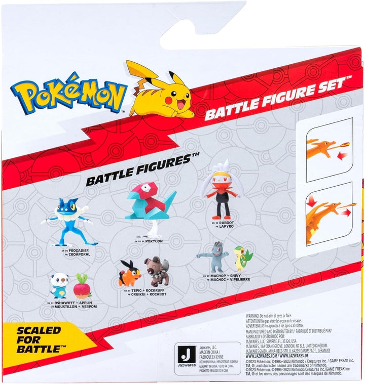 Pokémon PKW3459 - Battle Figure Pack - Glurak & Pikachu, Glurak mobil cu Pikachu Action figures Naty Shop