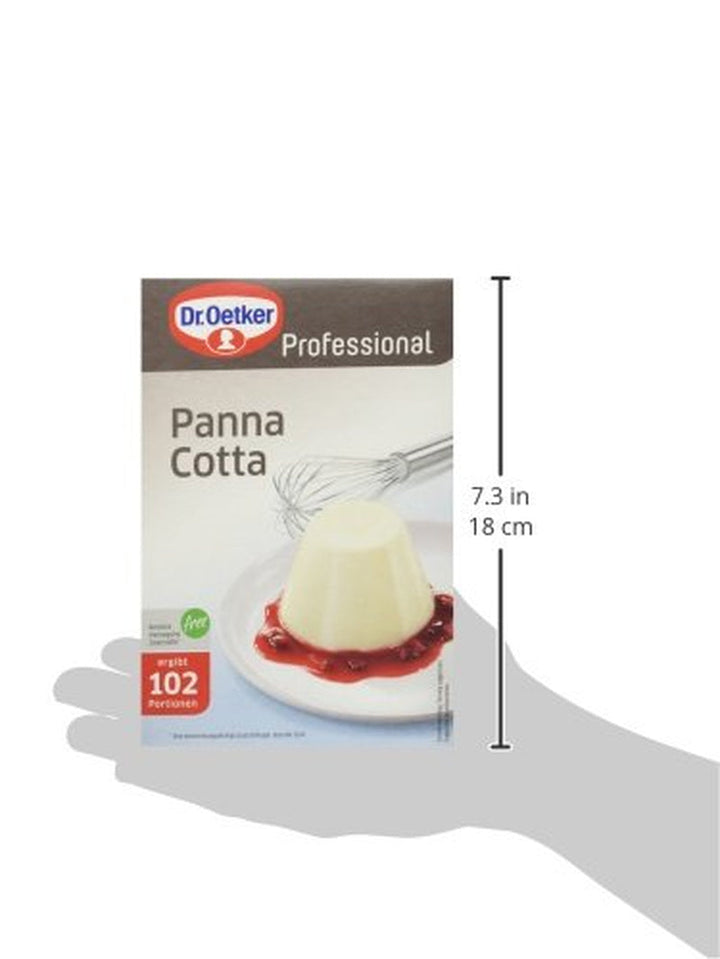 Dr. Oetker Professional Panna Cotta, Dessertpulver in 1,1 Kg Packung Amestec pentru copt si gatit Naty Shop