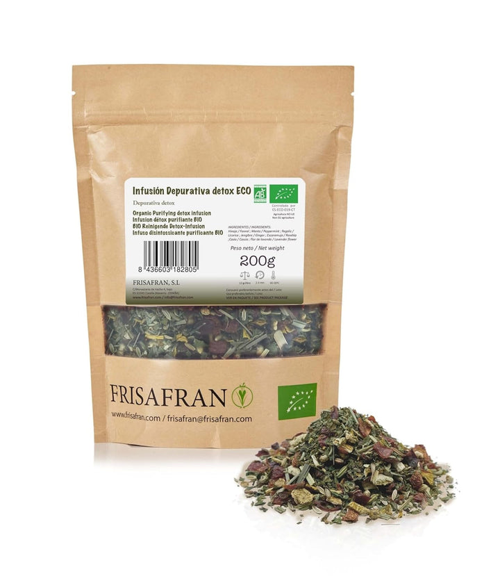 FRISAFRAN | Ceai verde Gunpowder cu mentă bio, vrac, 100 g | Antioxidant | Ceai verde japonez | Digestiv | Sănătos | Băutură răcoritoare | Infuzie de mentă | Ceai pur | Frunze de mentă | Cald-rece | Mentă