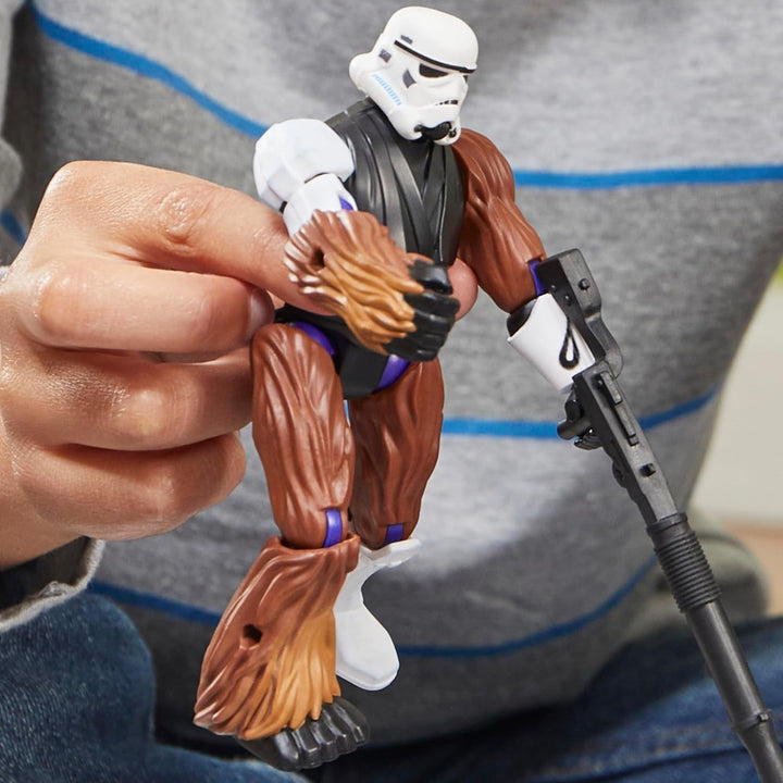 Star Wars Mixmashers Stormtrooper Personalizabil Mix-And-Match Figura de acțiune și accesorii Action figures Naty Shop