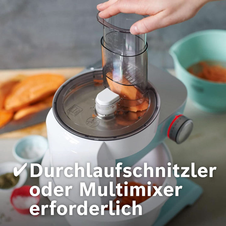 Robot de bucătărie MUM5 MUM5X720, Cântar integrat, Bol din oțel inoxidabil 3.9L, Blender 1.25L, 1000 W Mama si Copilul Naty Shop