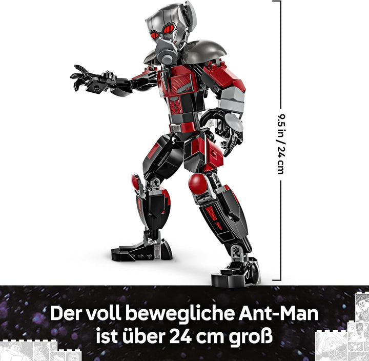 LEGO Marvel Captain America: Civil War Action Duel - Set de joacă pentru supereroi cu 8 minifigurine - Set de construcție și joacă cu avion de jucărie - Cadou pentru băieți și fete 76314 Seturi de constructie Besuche den LEGO-Store