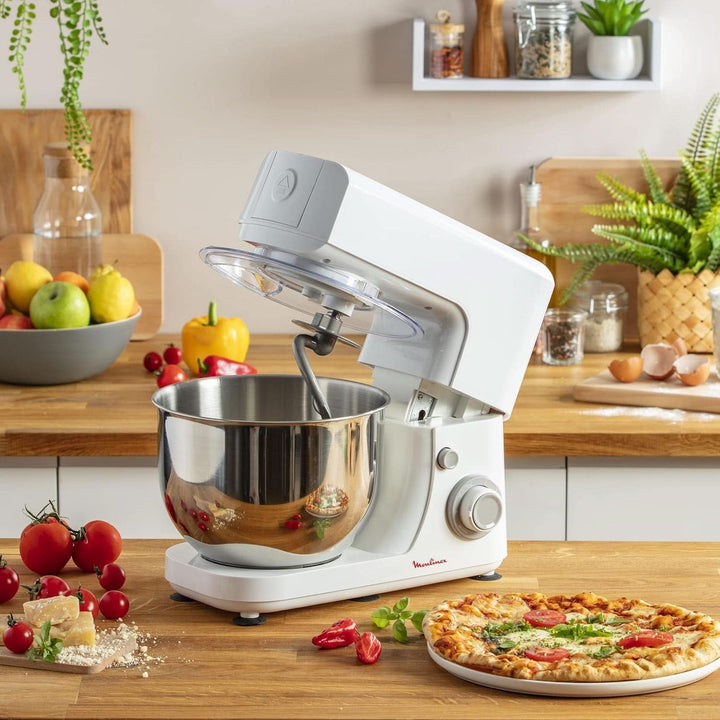 Robot de bucătărie multifuncțional Essential, 800 W, 6 setări de viteză, Bol din oțel inoxidabil, 4,8 L Mama si Copilul Naty Shop