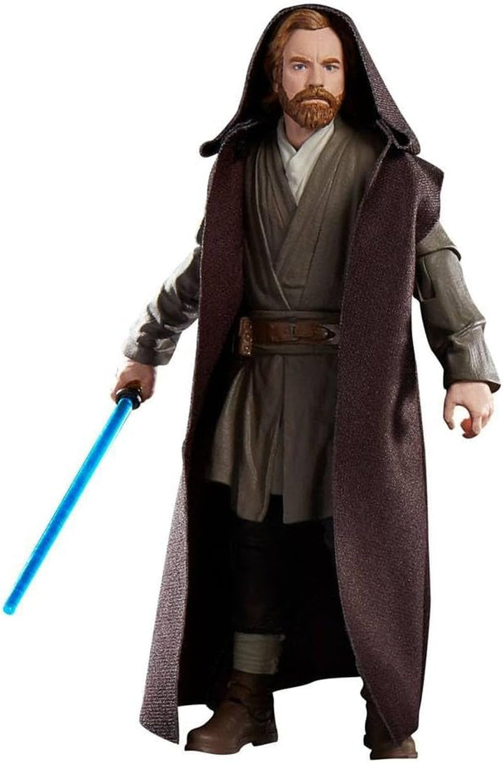Star Wars Hasbro Star WarSeria neagră Obi-Wan Kenobi (Jabiim), 15 Cm Figura de acțiune mare Obi-Wan Kenobi, Multi, F7098 Action figures Naty Shop