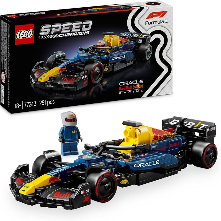LEGO Speed Champions Mercedes-Amg F1 W15 Race Car - Jucărie cu minifigurină Formula 1 - Model de mașină de colecționat și construit - Cadou pentru băieți și fete 10+ sau fani adulți 77244 Seturi de constructie Besuche den LEGO-Store Oracle Red Bull Racing Rb20 F1 Race Car 77243