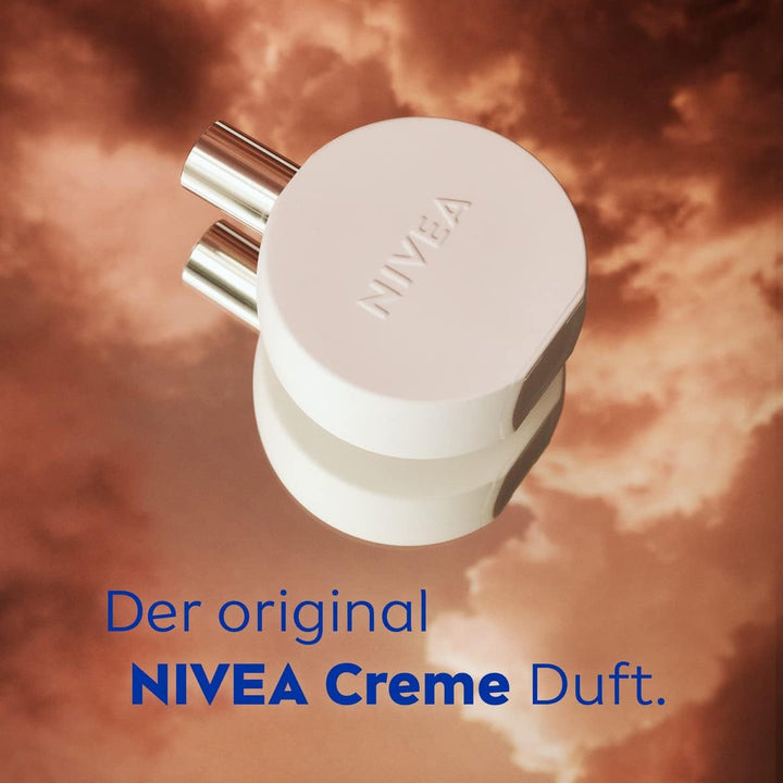 NIVEA Creme Eau De Toilette, Parfum cu aroma emblematică NIVEA Creme, Parfum unisex proaspăt și delicat în sticla emblematică de parfum (100 ml)