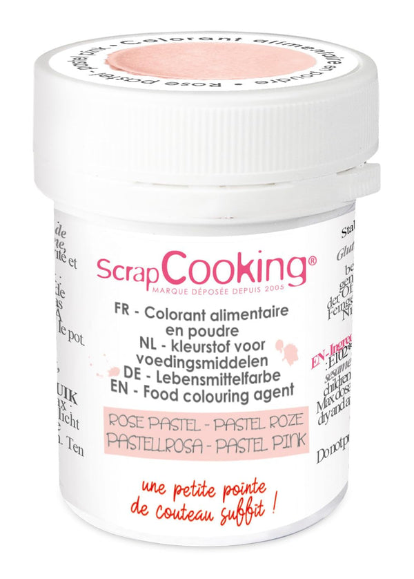 Scrapcooking - colorant alimentar, pudra, roz pastel, 5 grame Coloranti Alimentari Naty Shop Default Title