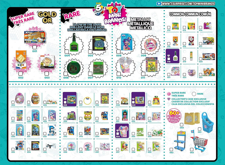 5 capsule surpriză Surprise Toy Mini Brands (pachet de 2) Action figures Naty Shop
