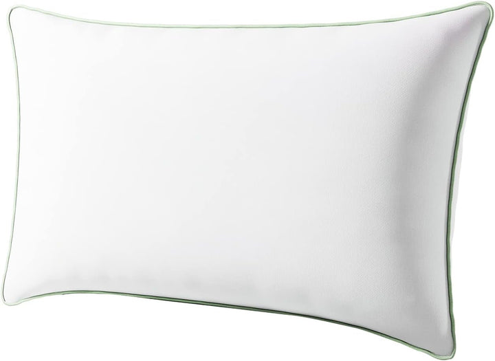 Novilla Pillow 65X65 Set de 2, 2800G (1400Gx2) Pernă reglabilă în înălțime Pernă pătrată de dormit Pernă albă de pat cu zip față de pernă lavabilă Perne standard Naty Shop Seria 10 45X74Cm (1 bucată)