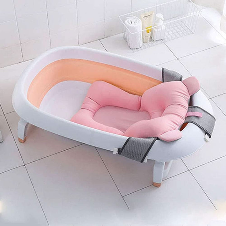 Pernă de sprijin pentru baie pentru bebeluși, previne alunecarea, moale, uscare rapidă, reglabilă Mama si Copilul Naty Shop