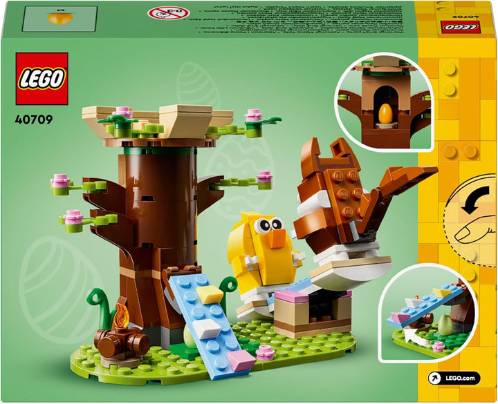 LEGO Spring Animal Playground, set de construcție cu pasăre și veveriță, set de joacă cu casă în copac pentru copii, idee de cadou pentru băieți și fete de la 8 ani, set de animale, jucărie cu figuri de animale 40709 Seturi de constructie Besuche den LEGO-Store