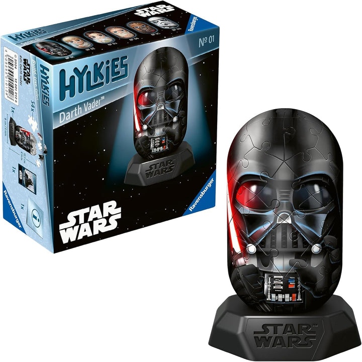 Ravensburger Hylkies: Figurine de colecție Star Wars de asamblat singur - Figura #03 - Prințesa Leia - Construiește, îndrăgostește-te, colecționează - Mini figurine pentru fanii Star Wars Action figures Naty Shop Darth Vader