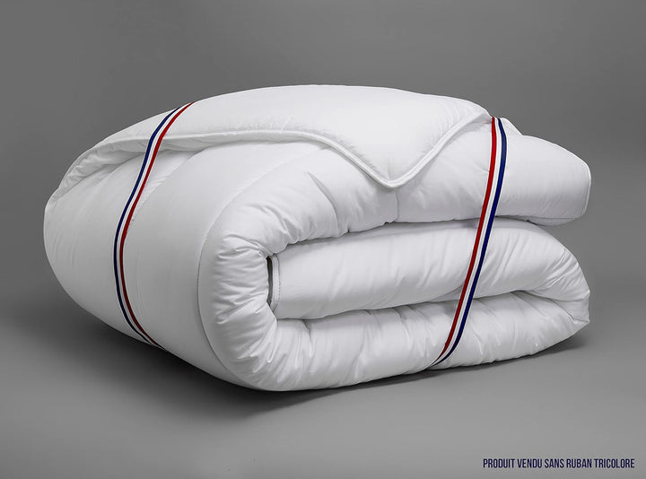 30519 220/240 Husă de plapumă și 2 perne Poliester/Coton Alb 220 X 240 Cm Plapumi si pilote Naty Shop