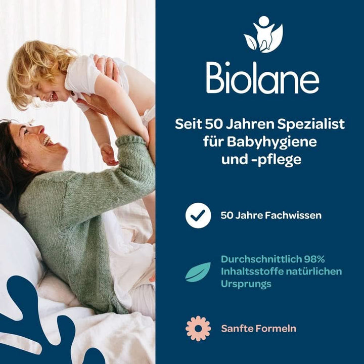 BIOLANE - Servetele pentru bebelusi pentru fata si maini Servetele Umede Bebelusi Naty Shop