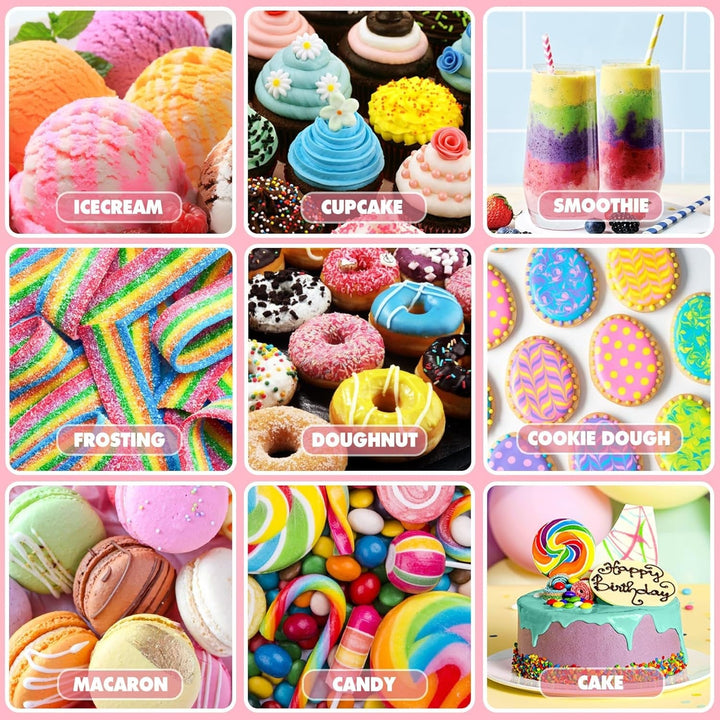 DecorRom, coloranti alimentari lichizi, 160 ml, diverse culori Coloranti Alimentari Naty Shop