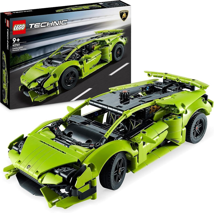 LEGO 42161 Technic Lamborghini Huracán Tecnica kit model de mașină de jucărie, set de construcție pentru mașini de curse pentru copii, băieți, fete și fani ai sporturilor cu motor, cadou de colecționat Seturi de constructie Besuche den LEGO-Store Singur