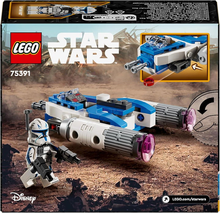 LEGO Star Wars Căpitanul Rex Y-Wing Microfighter, cărămizi construibile pentru nave stelare de colecționat, idee de cadou pentru băieți și fete cu vârsta de 6+ 75391 Seturi de constructie Besuche den LEGO-Store