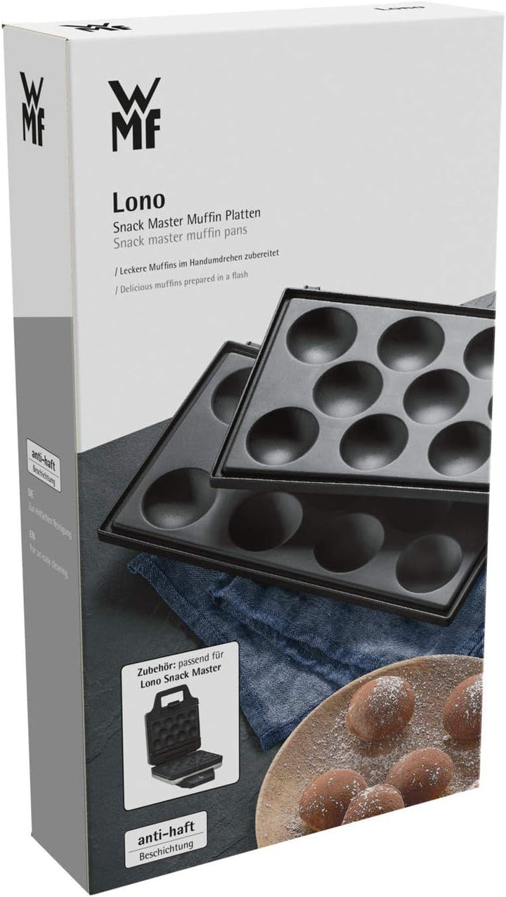 Accesorii WMF Lono Snack Master, set de 2 farfurii pentru brioșe, acoperire antiaderență Matrite si tavi pentru copt Naty Shop