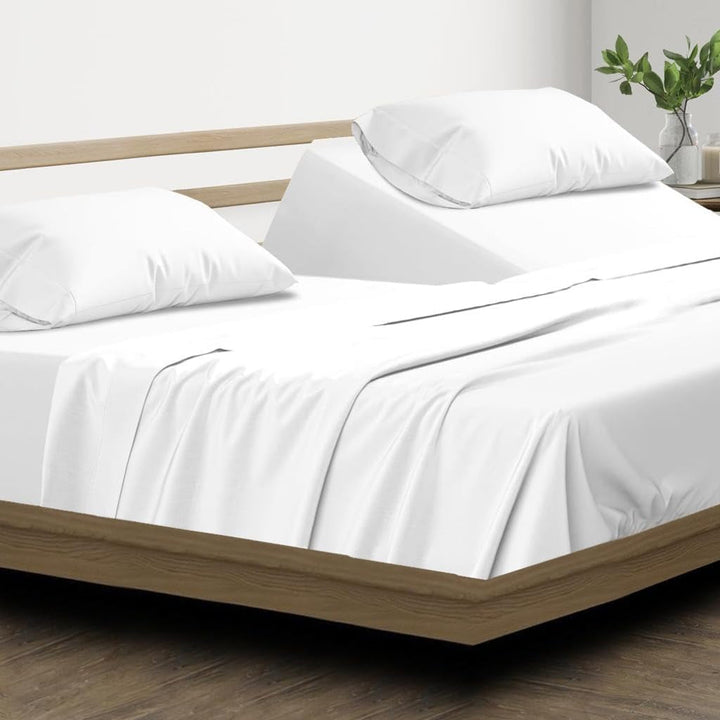 Pernă Silentnight Deep Sleep Perne standard Naty Shop Grădină albă/opulentă 34" Top Split King