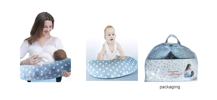 4108-12 Acoperire și umplere a pernei de alăptare, 50 x 60 cm Accesorii Hrana si Alaptare Bebe Naty Shop