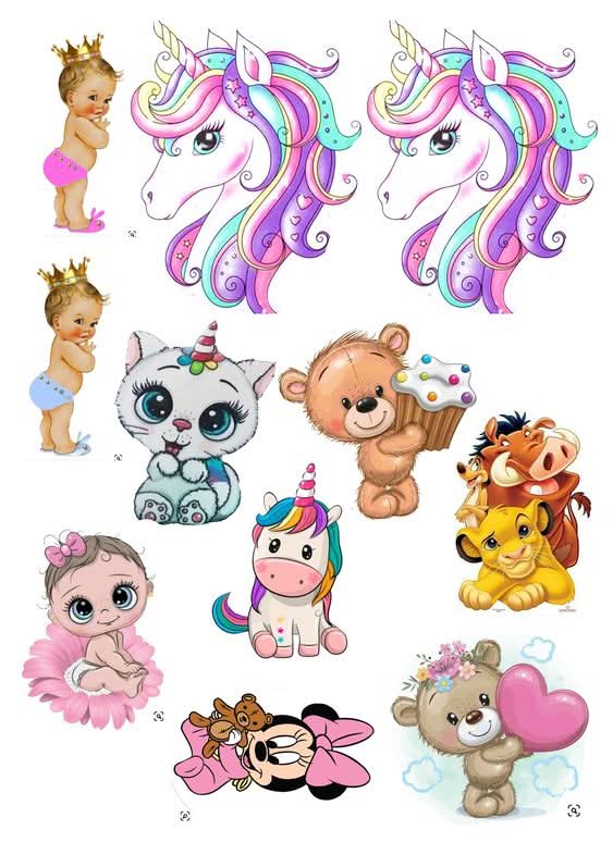 Imagine comestibila, Icing, topper Imagini comestibile Nati Shop
