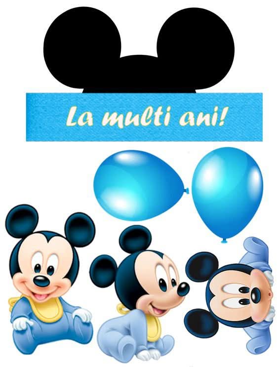Imagine comestibila, Icing, topper - Mickey Mouse Imagini comestibile Nati Shop