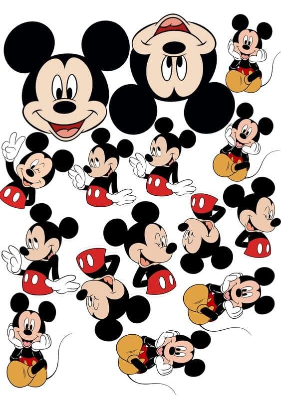 Imagine comestibila, Icing, topper - Mickey Mouse Imagini comestibile Nati Shop