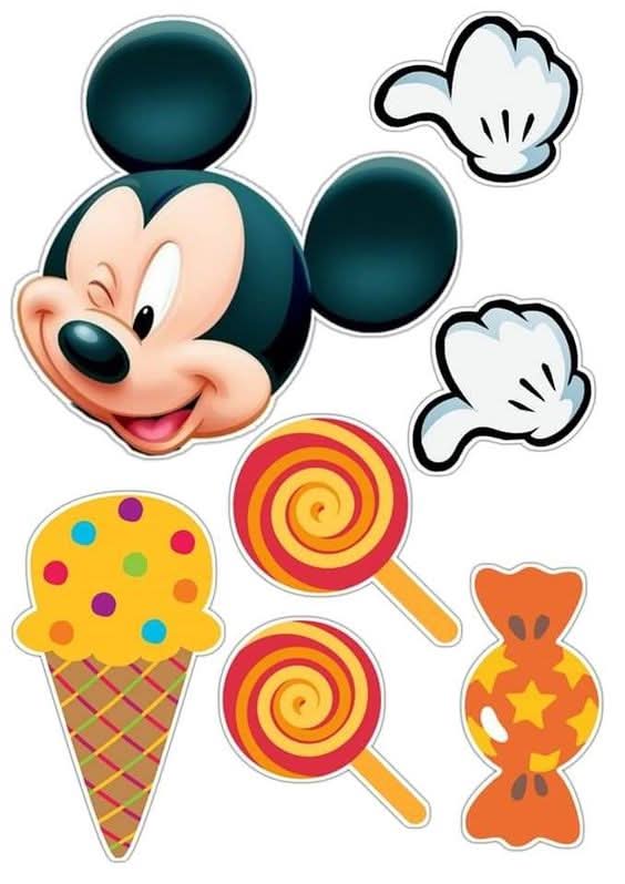 Imagine comestibila, Icing, topper , Mickey Mouse Imagini comestibile Nati Shop