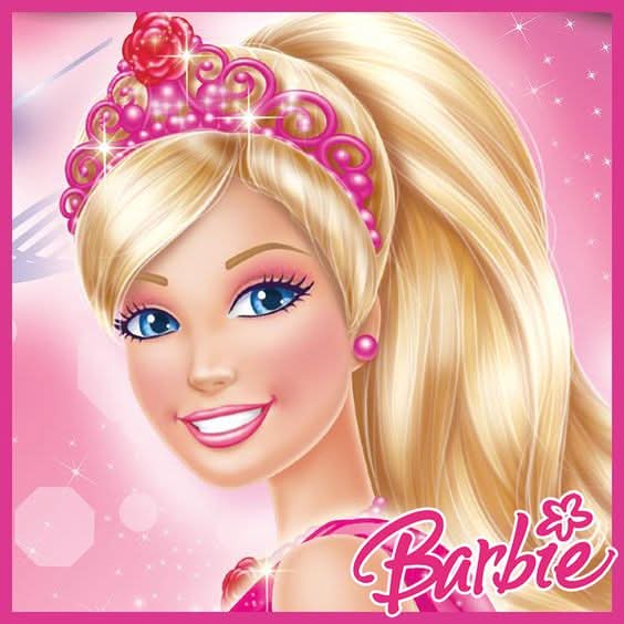 Imagine comestibila, vafa, format A4, Barbie Imagini comestibile Nati Shop