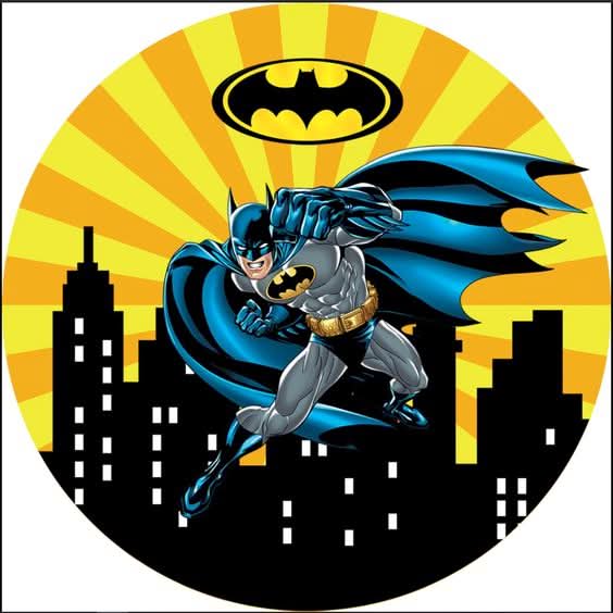 Imagine comestibila, vafa, format A4, Batman Imagini comestibile Nati Shop
