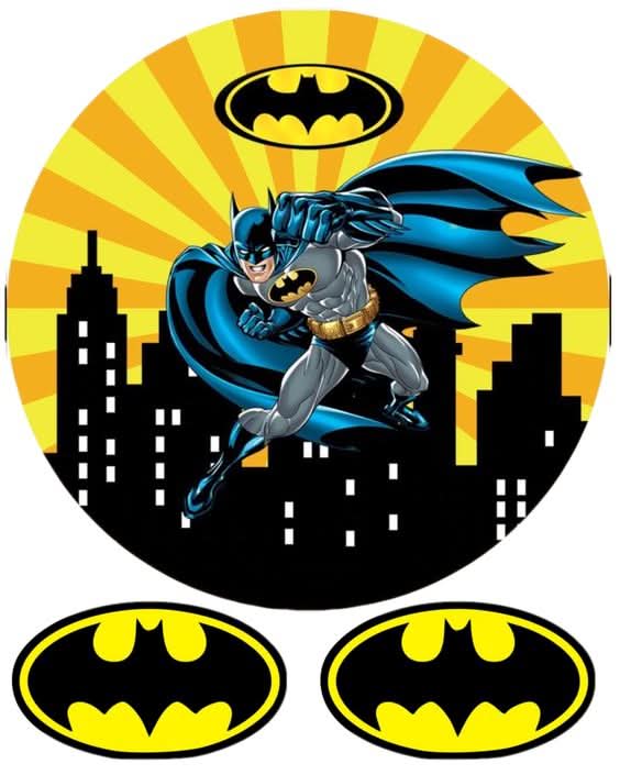 Imagine comestibila, vafa, format A4, Batman Imagini comestibile Nati Shop