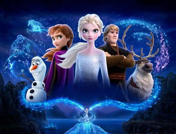Imagine comestibila, vafa, format A4, Frozen 2 Imagini comestibile Nati Shop