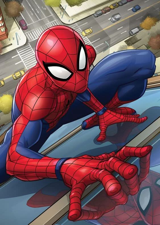 Imagine comestibila, vafa, format A4, Spiderman Imagini comestibile Nati Shop