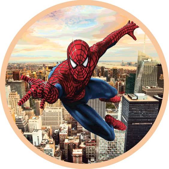 Imagine comestibila, vafa, format A4, Spiderman Imagini comestibile Nati Shop