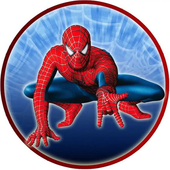 Imagine comestibila, vafa, format A4, Spiderman Imagini comestibile Nati Shop