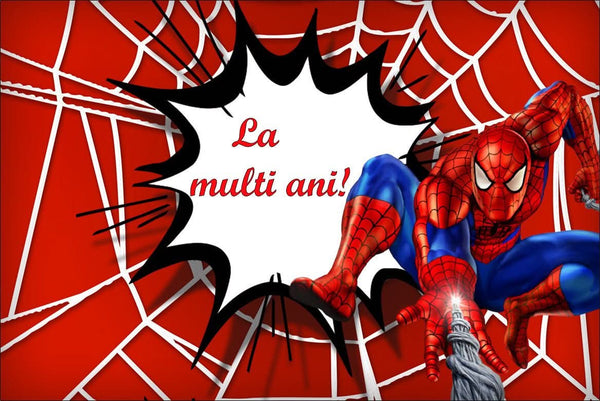 Imagine comestibila, vafa, format A4, Spiderman Imagini comestibile Nati Shop