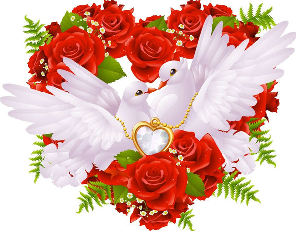Imagine comestibila, vafa, format A4, Valentine's Day Imagini comestibile Nati Shop