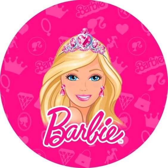Imagine comestibila, vafa sau icing, format A4, Barbie Imagini comestibile Nati Shop