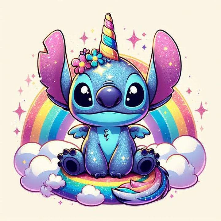 Imagine comestibila, vafa sau icing, format A4, Lilo and Stitch Imagini comestibile Nati Shop
