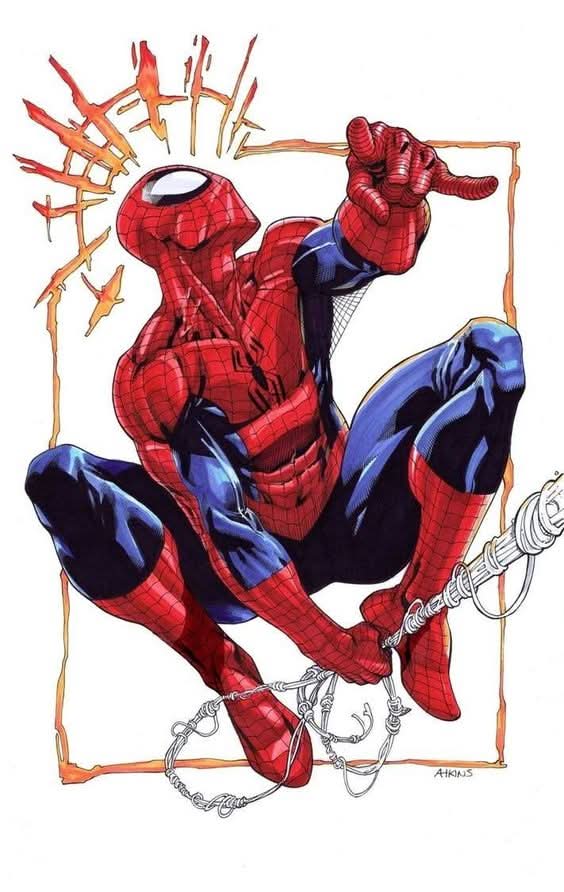 Imagine comestibila, vafa sau icing, format A4, Spiderman Imagini comestibile Nati Shop