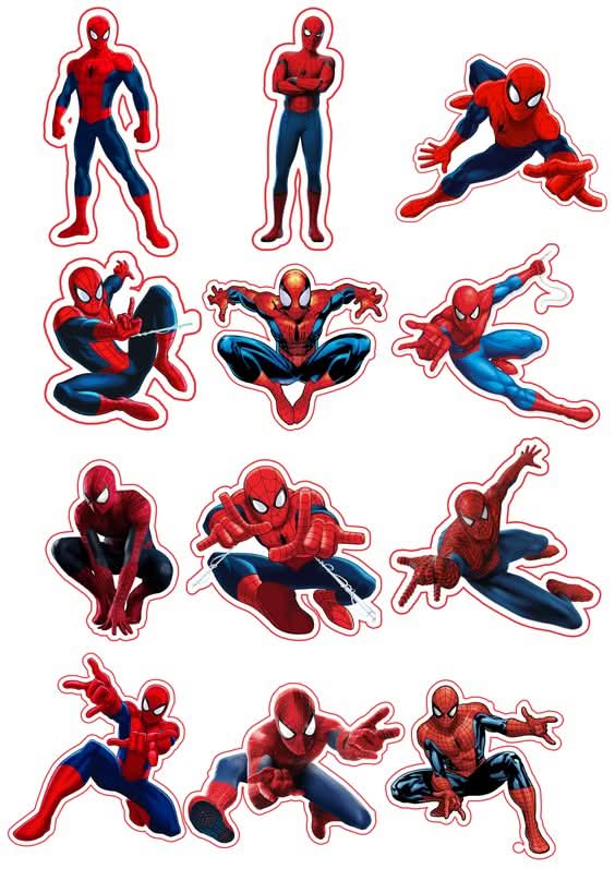 Imagine comestibila, vafa sau icing, format A4, Spiderman Imagini comestibile Nati Shop
