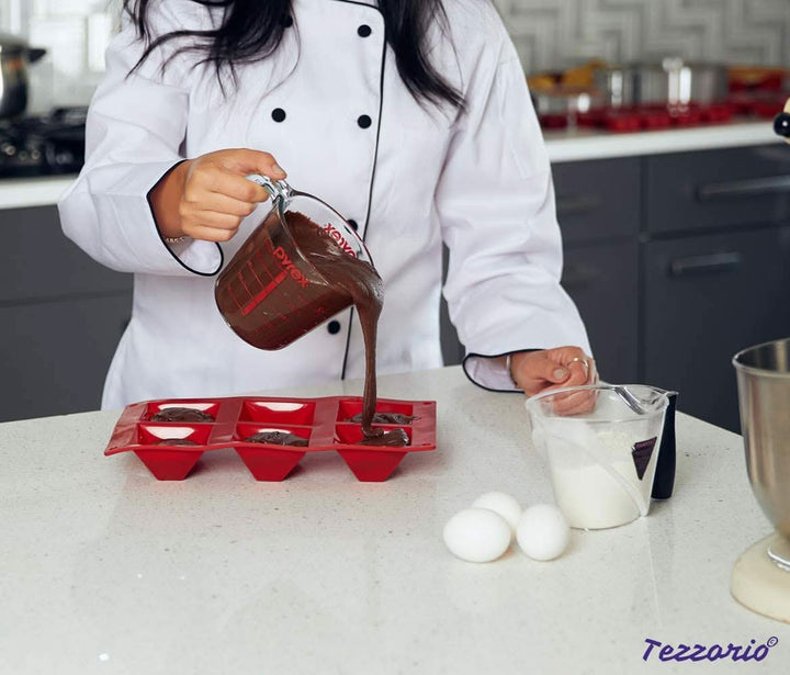 Piramida, 7.1 x 7.1 x 4 cm, Forma Silicon Monoportii, 6 cavitati Nati Shop