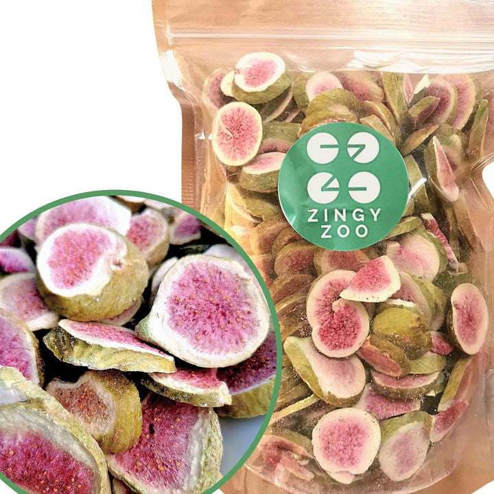 Smochine liofilizate | Smochine 100% naturale uscate | Fără zahăr adăugat Dulciuri liofilizate sănătoase | Fructe liofilizate Smochine liofilizate | ZingyZoo (100g) Produse deshidratate Naty Shop 500G